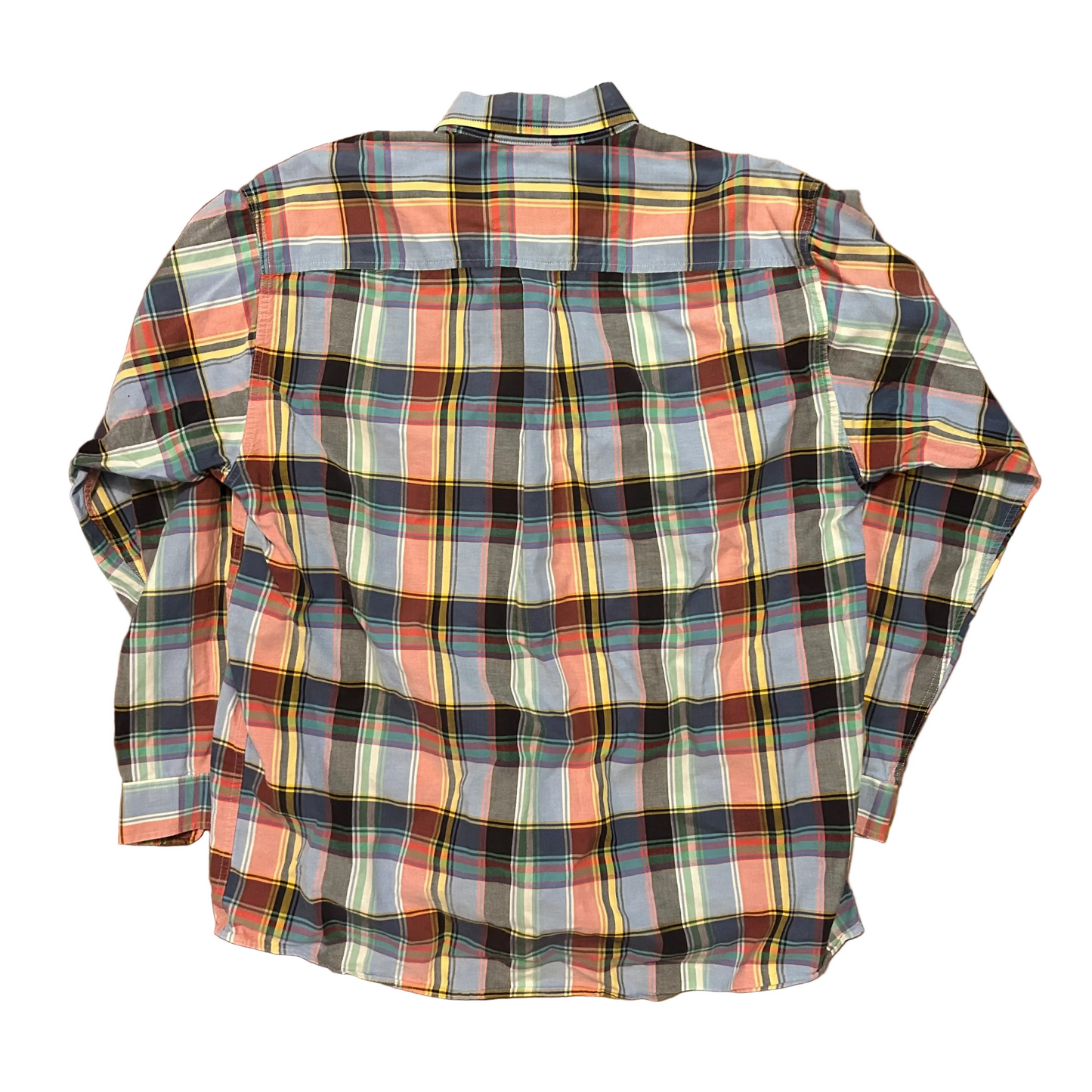 90's Cinch Multicolor Button Down Formal Collared Shirt - XLarge - 25" x 33.5"