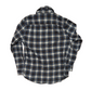Lee Blue Green Button Up Collared Flannel Shirt - Large - 22" x 30"