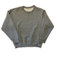 00's Russell Athletic Grey Blank Crewneck Sweatshirt - Large - 23" x 26"