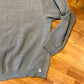 00's Russell Athletic Grey Blank Crewneck Sweatshirt - Large - 23" x 26"