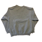 00's Russell Athletic Grey Blank Crewneck Sweatshirt - Large - 23" x 26"