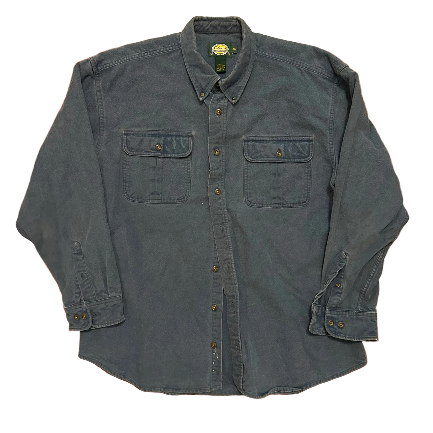 Cabela's Cotton Button Down Shirt - XLarge - 26" x 32"