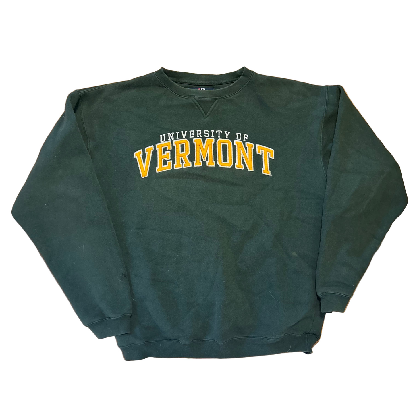 J America University of Vermont Green College Crewneck - XLarge - 27" x 29"