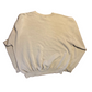 00's Russell Athletic Tan Cream Blank Crewneck Sweatshirt - XLarge - 28" x 27"