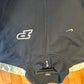 Nike Purdue University Black Zip Up Track Jacket Sweatshirt - Large - 23" x 30"