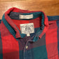 90’s John Ashford Button Up Collared Red Green Shirt - Large - 22" x 29.5"