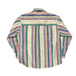 90's Mason Fondee Erike Multicolor White Button Up Cotton Shirt - Medium - 21" x 27"