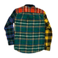 Gap Button Up Multicolor Cotton Shirt - Medium - 21.5" x 29.5"