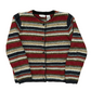 Croft and Barrow Petite Multicolor Acrylic Poly Cardigan Sweater - Boxy Medium - 20.5" x 22"