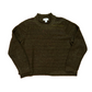 CJ Banks Acrylic Poly Green Brown Sweater - XLarge - 24" x 25"
