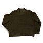 CJ Banks Acrylic Poly Green Brown Sweater - XLarge - 24" x 25"