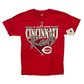 NWT Brand New Cincinnati Reds MLB Genuine Merchandise Baseball Red Tshirt - Small - 19.5" x 29"