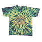 Gildan Heavy Cotton Lake of the Ozarks Green Yellow Tie Dye Tshirt - Medium - 20" x 26"