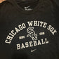 Nike Chicago White Sox Baseball MLB Black Tshirt - Large - 22" x 27"