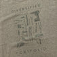 Life is Good Diversified Portfolio Grey Tshirt - XLarge - 24.5" x 30"