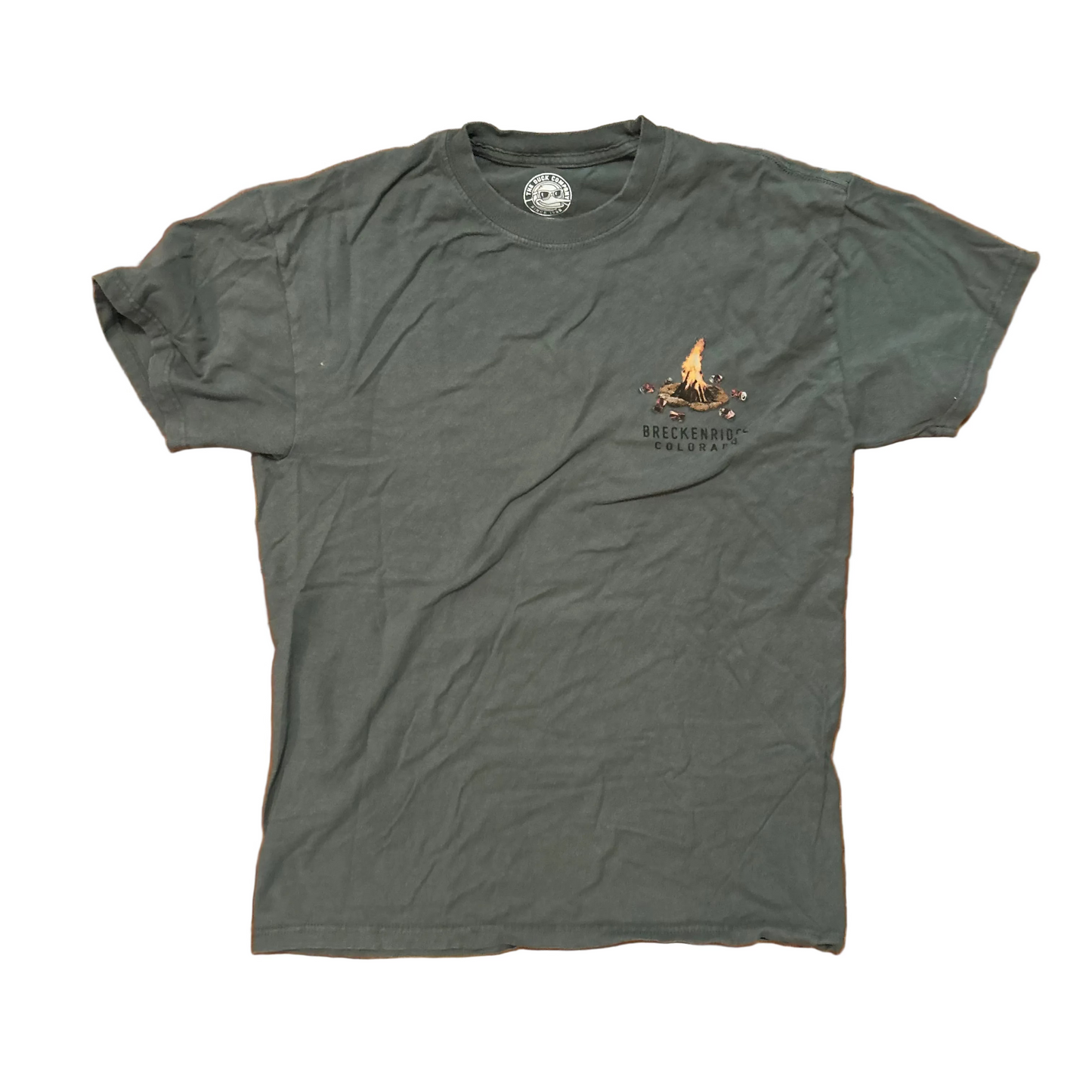 Don’t Leave Any Beer or It'll Attract Humans Funny Breckenridge Colorado Green Tshirt - Small - 19" x 26"