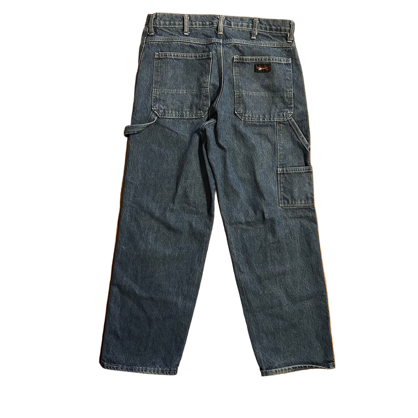 Union Line Union Made Carpenter Denim Blue Jeans - 34" x 30"