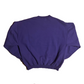 Snowman Purple Crewneck Sweatshirt - Large - 23" x 25"