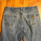 Carhartt Carphartt Light Wash Blue Denim Jeans - 38" x 31"