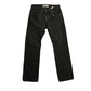 Levis 505 Straight Fit Black Washed Denim Jeans - 32" x 31"