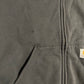 Carhartt Carphartt Navy Blue Rain Defense Hoodie Thermal Zip Up Sweatshirt - XLarge - 30" x 32.5"