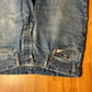 70's Levis 517 Orange Tab Denim Talon Jeans - 34" x 28"