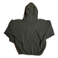 Gildan Ultra Cotton Green Reflexologist Feet Embroidered Hoodie Sweatshirt - XLarge - 25.5" x 27"