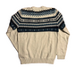 American Eagle Blue Cream Sweater - Medium - 20" x 26"