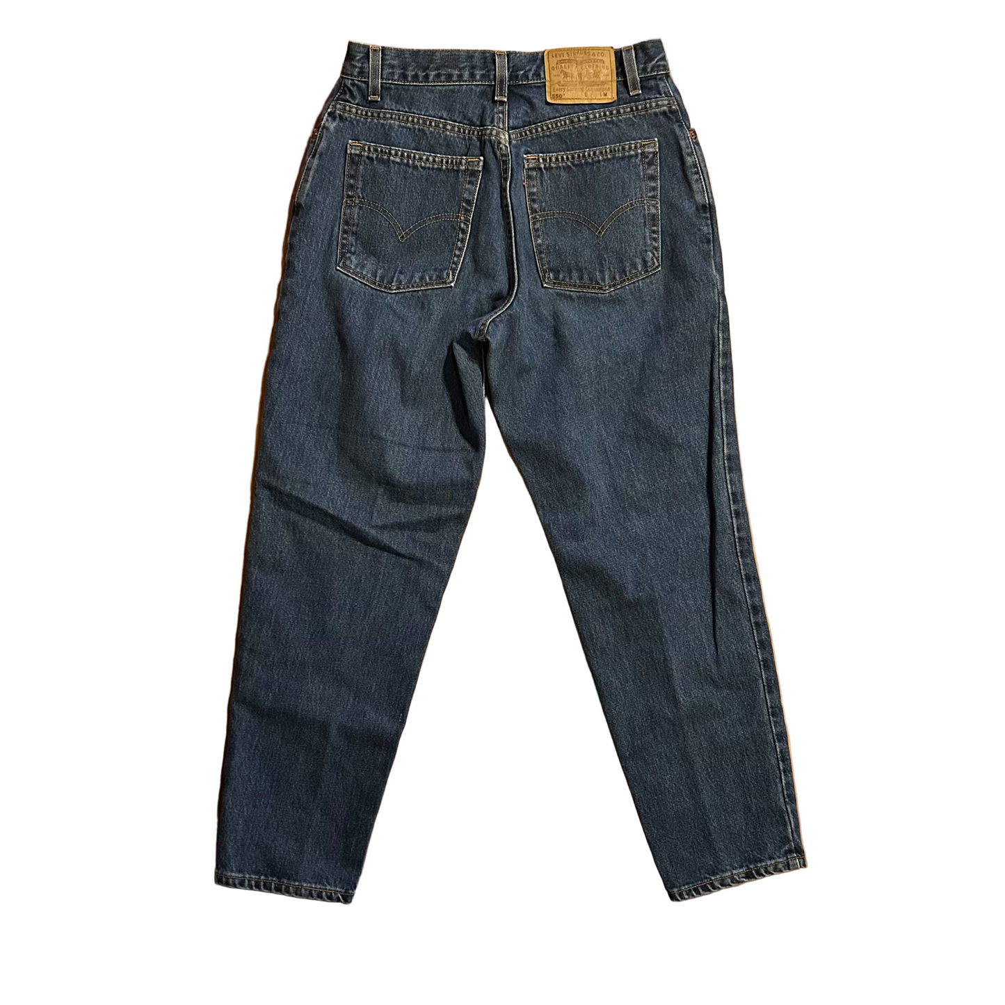 90's Levi 550 Blue Denim Jeans - 29" x 28"