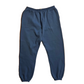 90's Hanes Classics Blue Cuffed Jogger Sweatpants - 32" x 29.5"
