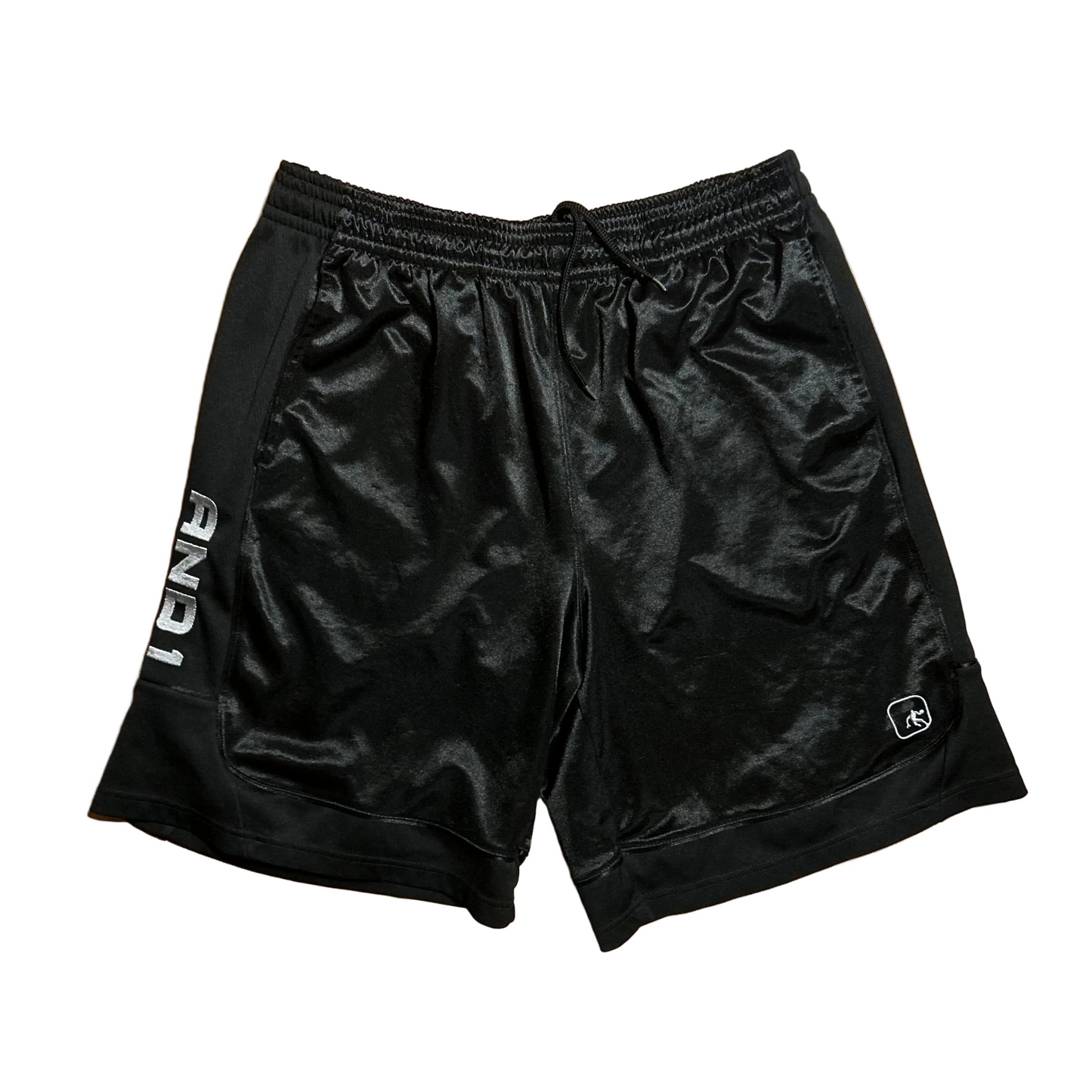 AND1 Black Basketball Athletic Shorts - 32" x 10"