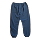 90's Hanes Classics Blue Cuffed Jogger Sweatpants - 32" x 29.5"