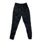 Kappa Black Orange Side Stripe Jogger Cuffed Sweatpants - 26" x 28"