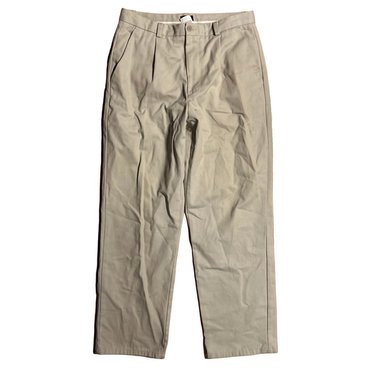 Mossimo Khaki Tan Pleated Pants - 31" x 29"