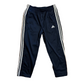 Adidas Navy Blue Side Stripe Track Sweatpants - 29" x 24.5"