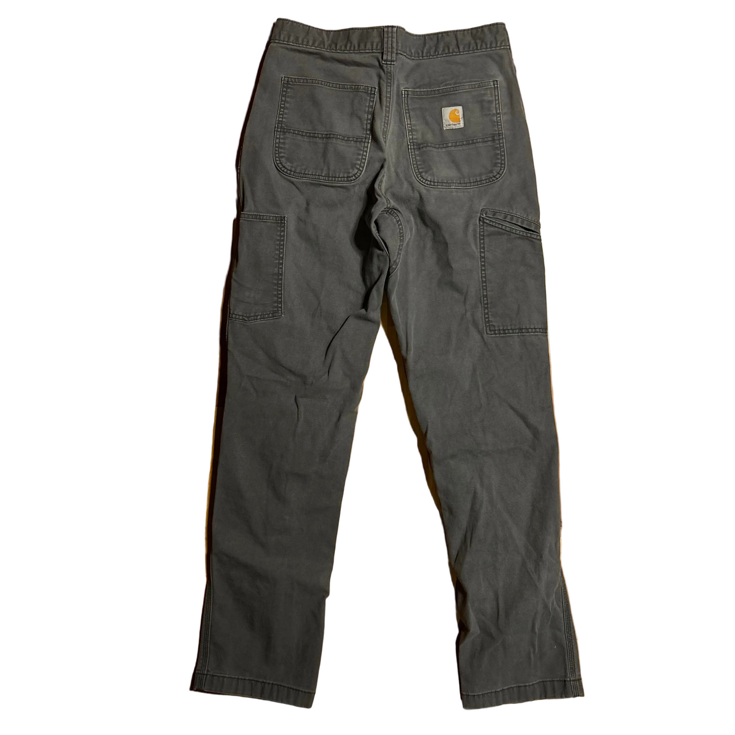 Carhartt Carphartt Double Knee Grey Work Pants - 29" x 31.5"