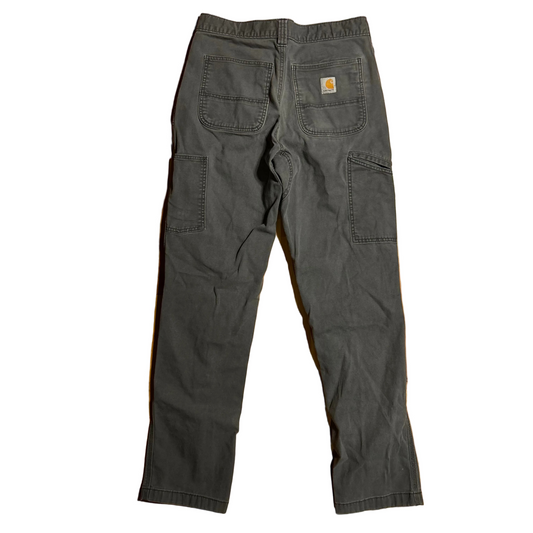 Carhartt Carphartt Double Knee Grey Work Pants - 29" x 31.5"