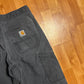 Carhartt Carphartt Double Knee Grey Work Pants - 29" x 31.5"