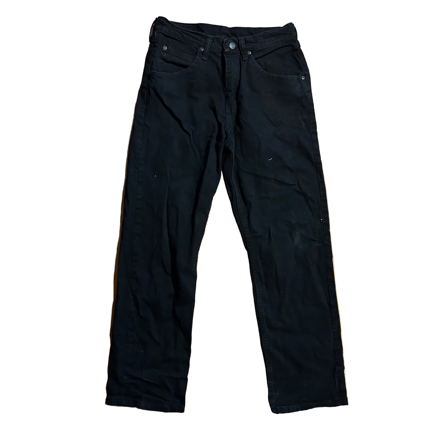 Wrangler Black Denim Jeans - 30" x 29"