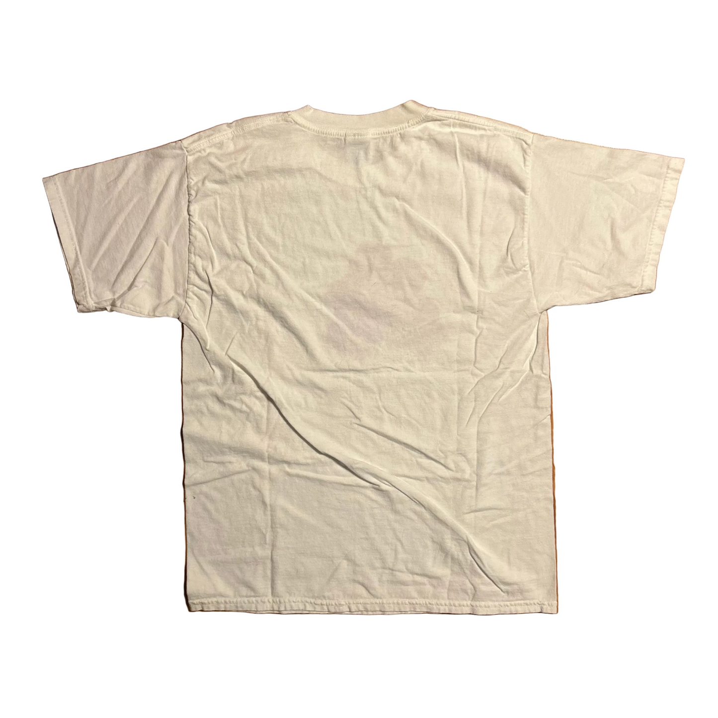 Gildan Ultra Cotton Padre Island Texas Flower White Tshirt - Medium - 21" x 28"
