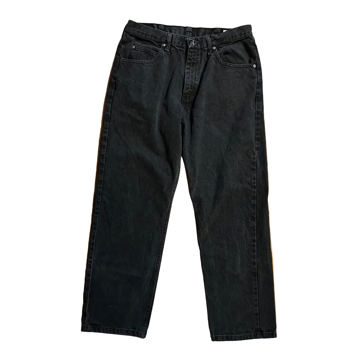 Wrangler Black Denim Jeans - 32" x 29"