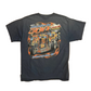 Gildan Lucas Oil Indy 500 Go Kart 2011 Navy Blue Faded Tshirt - Medium - 20.5" x 28"