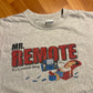Gildan Mr Remote It’s a Control Thing Grey Funny Graphic Tshirt - XLarge - 26" x 29"