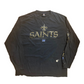 NFL New Orleans Saints Black Longsleeve Shirt - Medium - 21.5" x 28"