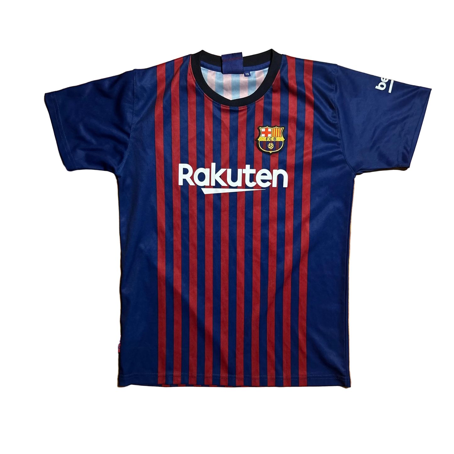 Lionel Messi Barcelona FC Blue Soccer Club Jersey - XSmall - 17.5" x 24.5"