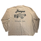 90's Harley Davidson Bumpus Memphis Tennessee Tan Longsleeve Shirt - XLarge - 27" x 30.5"