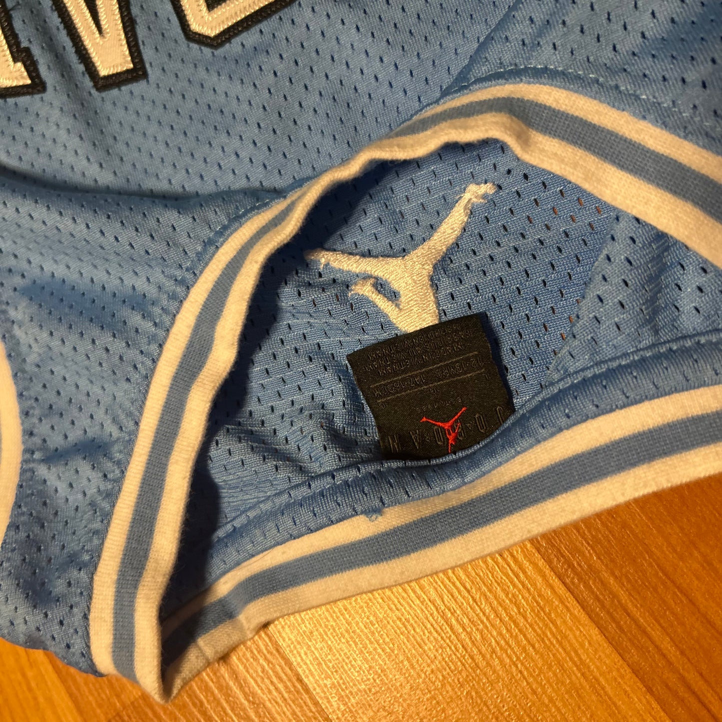 Michael Jordan UNC Blue Basketball Jersey - Small - 18" x 27"