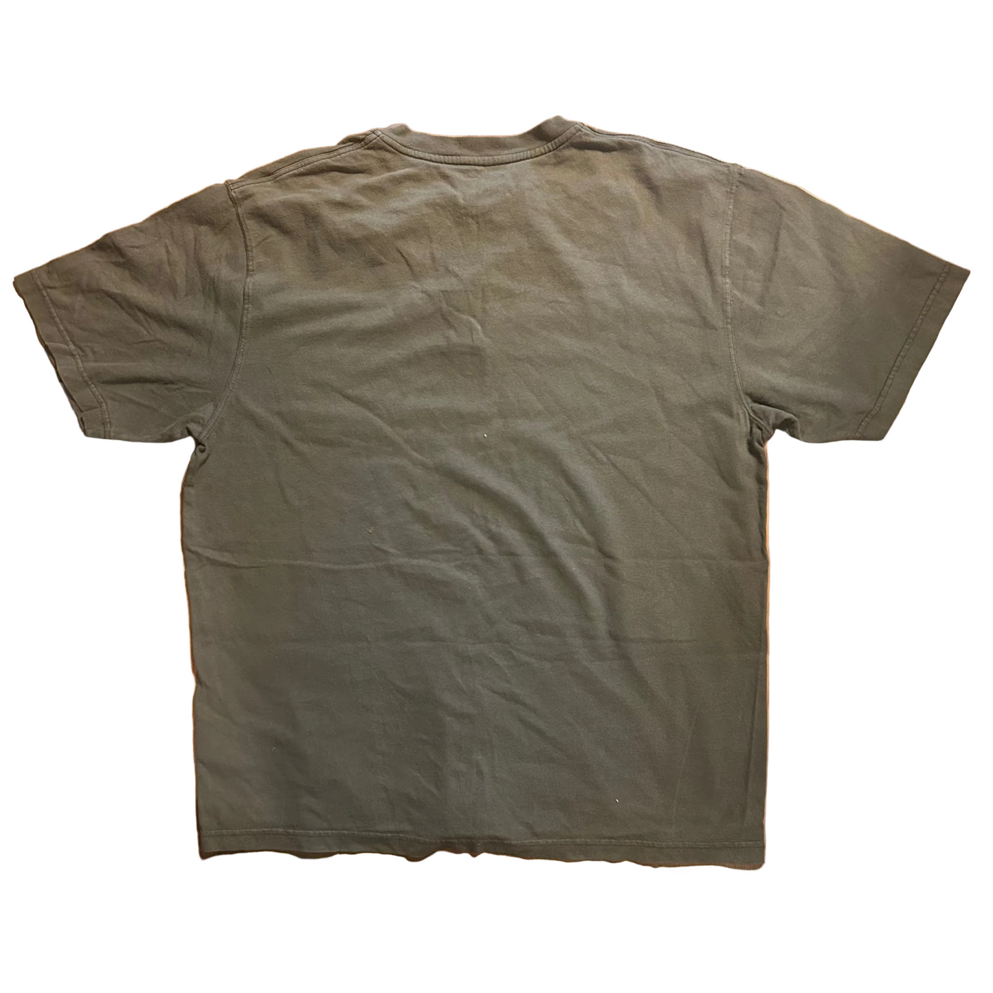 Carphartt Carhartt Quarter Button Green Pocket Tshirt - XLarge - 24" x 29.5"