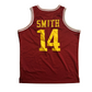Fresh Prince of Bel Air Will Smith Maroon Basketball Jersey - XLarge - 25.5" x 32"