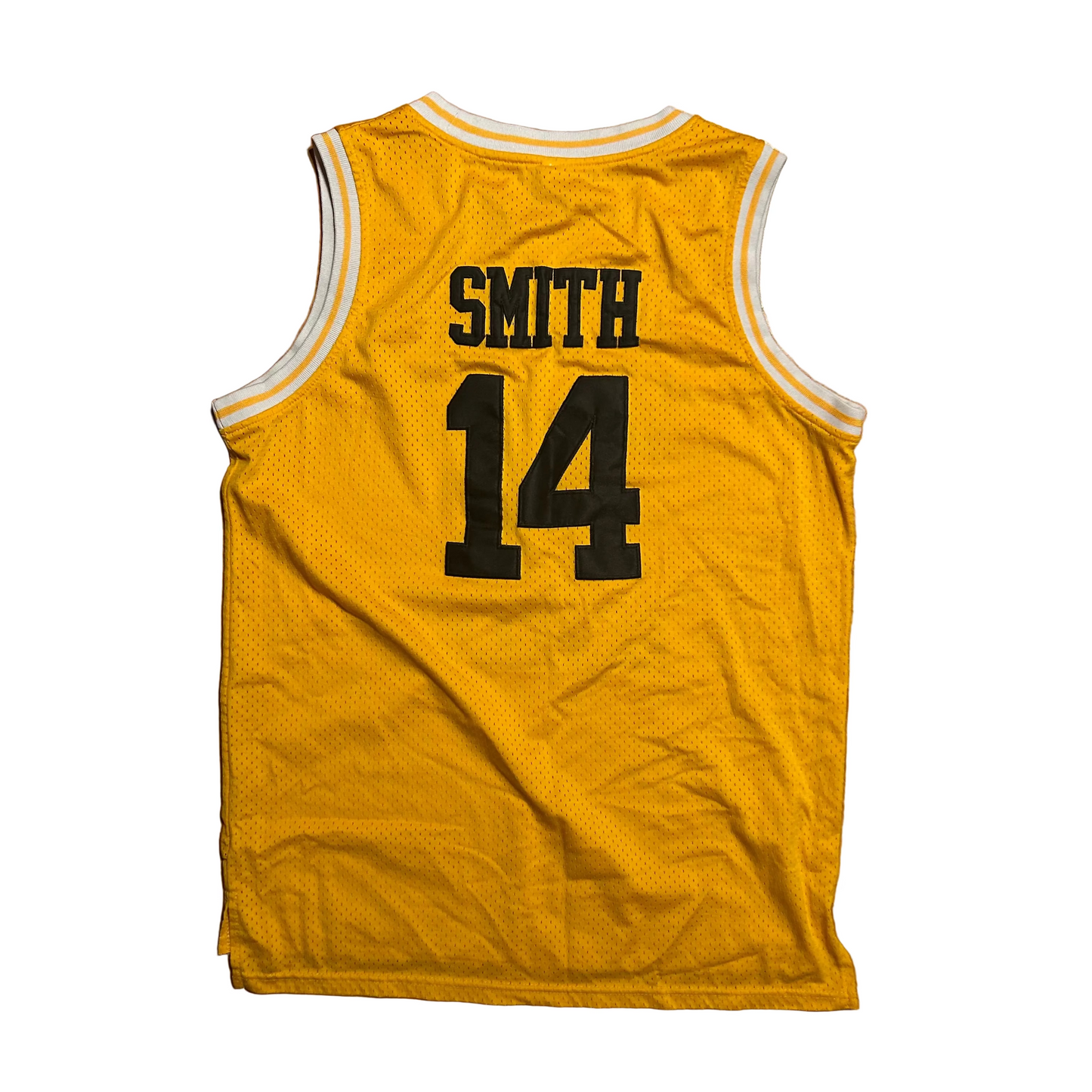 Fresh Prince of Bel Air Will Smith Yellow Basketball Jersey - Medium - 20.5" x 30"